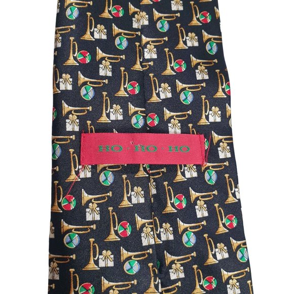 Ho Ho Ho Mens Necktie Tie Designer Accessory Work Office Dad Gift - Picture 4 of 5
